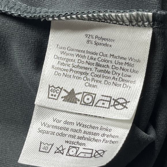 Eddie Bauer Knit Stretch Skirt Small Gray A Line Athleisure Comfy Sporty Casual - Picture 7 of 8